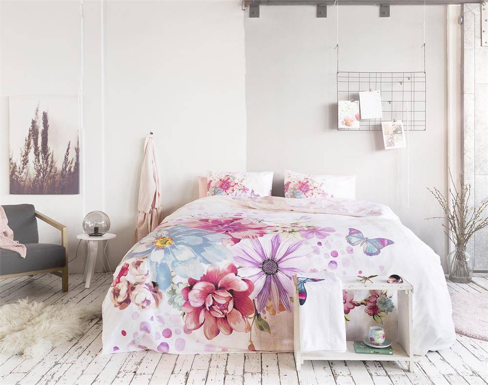 Endless Mae Dekbedovertrek Sarah Wit endless mae kopen in de aanbieding