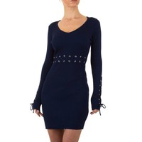 Damen Kleid von Emma&Ashley Gr. one size - DK.blue