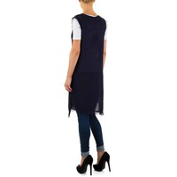 Damen Tunika von Shk Mode Gr. one size - DK.blue