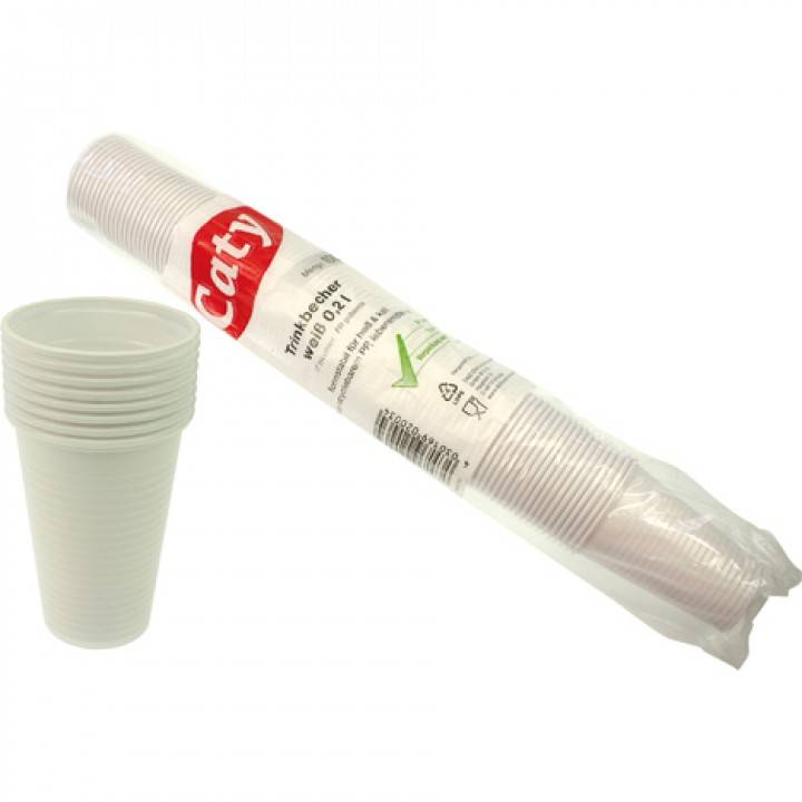 Neckermann Plastic Bekers 02 Ml 100 Stuks neckermann kopen in de aanbieding