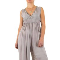 Damen Jumpsuit Gr. eine Größe - grau