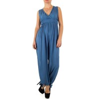 Damen Jumpsuit Gr. eine Größe - blau