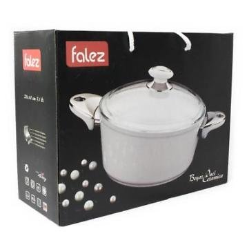 Falez Kookpan Met Glazen Deksel 20 Cm 31 Liter falez kopen in de aanbieding