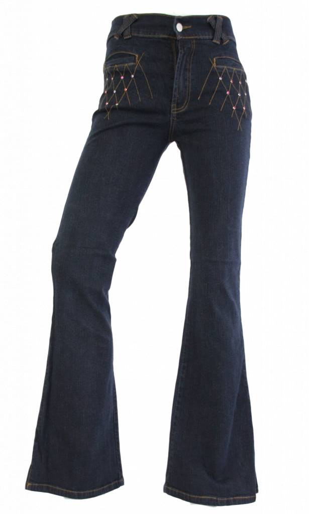 Neckermann Dames Jeans Regular Fit Donker Blauw neckermann kopen in de aanbieding