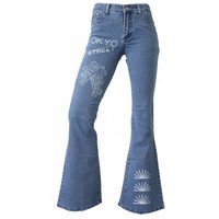 Damen Jeans Regular Fit - blau