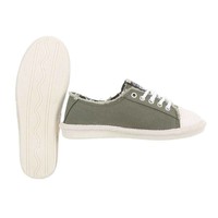 Damen Turnschuhe niedrig - Armee grün