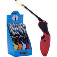 Gasfeuerzeug mit flexiblem Stab, 24x4cm