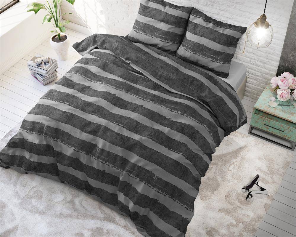Sleeptime Dekbedovertrek Mari Anthracite sleeptime kopen in de aanbieding Sleeptime Dekbedovertrek Mari Anthracite sleeptime kopen in de aanbieding