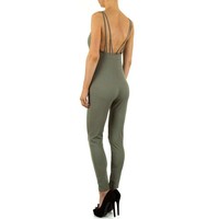 Damen Jumpsuit - khaki