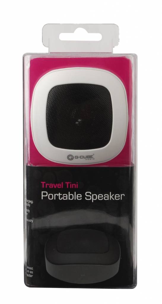 Gcube Travel Tini Draagbare Speaker Wit gcube kopen in de aanbieding Gcube Travel Tini Draagbare Speaker Wit gcube kopen in de aanbieding