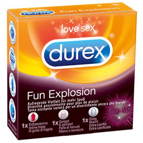 Durex Condooms Fun Explosion 3 Stuks durex kopen in de aanbieding Durex Condooms Fun Explosion 3 Stuks durex kopen in de aanbieding