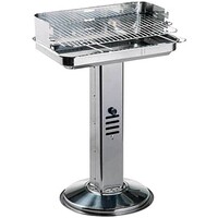 Houtskoolbarbecue - RVS - 51x35x64 cm