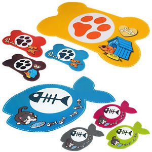 Neckermann Dieren Placemat 43X28X004 Cm Assorti neckermann kopen in de aanbieding