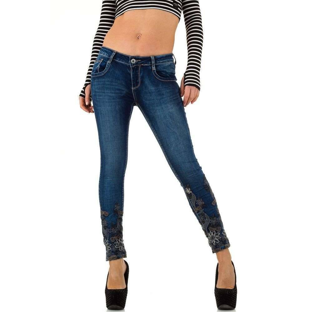 Mozzaar Dames Jeans Met Kante Onderkant Dk Blauw mozzaar kopen in de aanbieding Mozzaar Dames Jeans Met Kante Onderkant Dk Blauw mozzaar kopen in de aanbieding