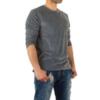 Herren Sweatshirt von Y.Two Jeans - D.grey