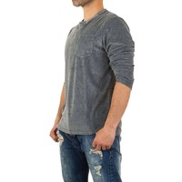 Herren Sweatshirt von Y.Two Jeans - D.grey