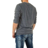 Herren Sweatshirt von Y.Two Jeans - D.grey