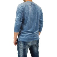 Sweatshirt Homme par Y.Two Jeans - bleu