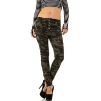 Damen Jeans von New Play - armygreen