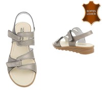 Damen Sandalen - Bronze Leder
