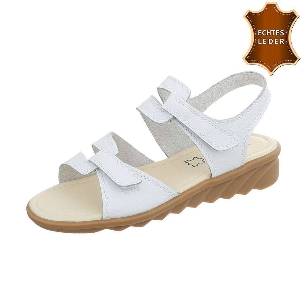 Neckermann Dames Sandalen Wit Leer neckermann kopen in de aanbieding