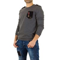Herren Sweatshirt von Uniplay - grey