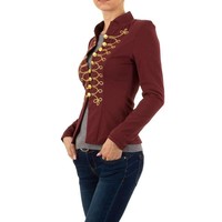 Damen Renaissance Blazer - weinrot