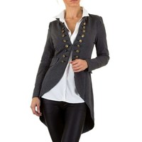 grijs blazer dames