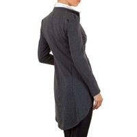 Lange Damen Blazer - grau