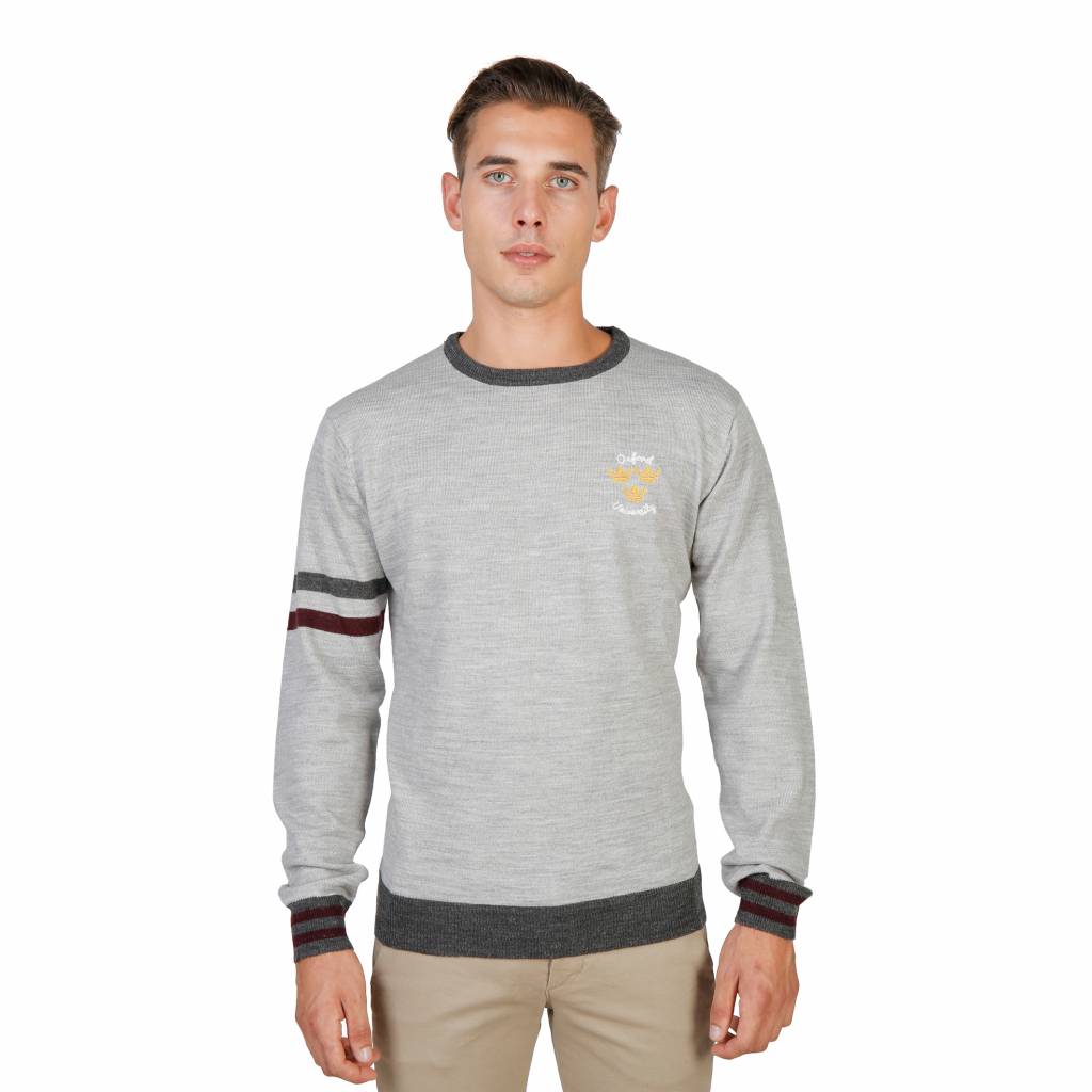 Oxford University Heren Pullover Tricot Crewneck Grijs oxford university kopen in de aanbieding Oxford University Heren Pullover Tricot Crewneck Grijs oxford university kopen in de aanbieding