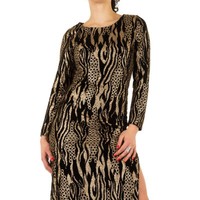 Damen Kleid - Gold