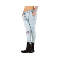 Niedrige Damenjeans - L. Blue