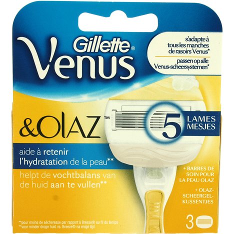 Gillette Women Venus Olaz 3 Mesjes gillette kopen in de aanbieding