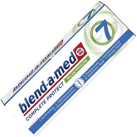 Tandpasta Blend A Med Complete 75 Ml Milde Frisheid blend a med kopen in de aanbieding