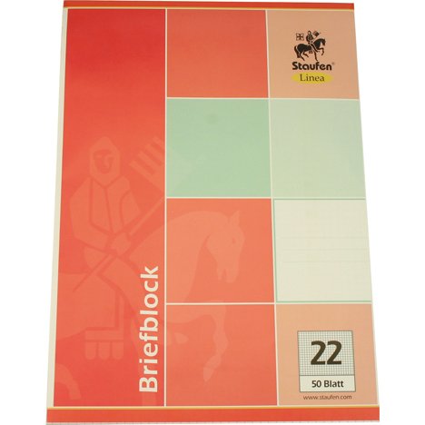 Staufen Schrijf Block Din A4 50 Bl Grote Ruit staufen kopen in de aanbieding