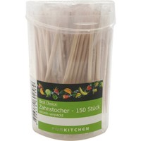 Zahnstocher - 150 Stück - 9x4,5 cm