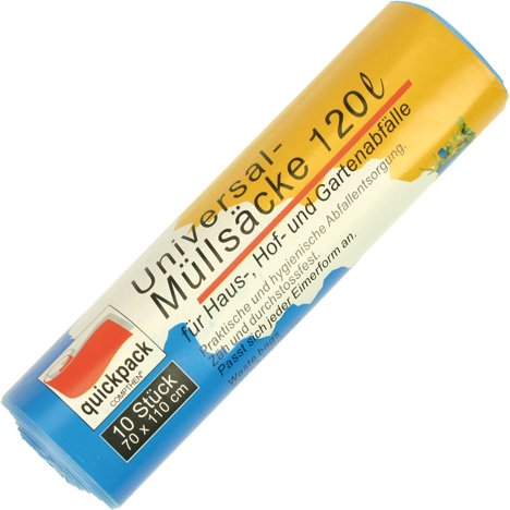 Quickpack Vuilniszakken 120 Liter 70X110Cm 10 Op Rol quickpack kopen in de aanbieding