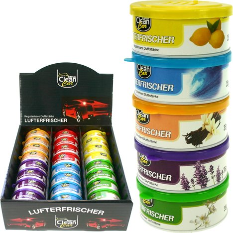 Clean Geurverfrisser Car 35Gr Diverse Geuren clean kopen in de aanbieding