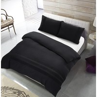 The Supreme Home Collection Avenza 240x200/220 +2*60x70 cm Black