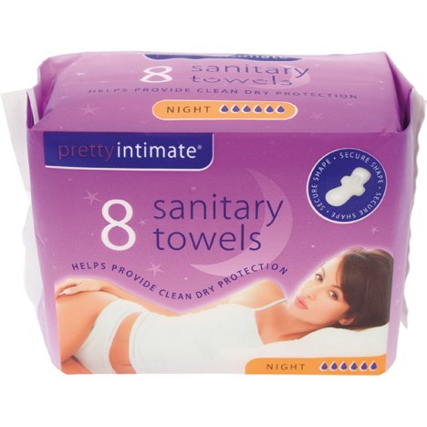 Pretty Intemate Maandverband 8 Stuks Ultra Plus Nacht Met Vleugels 280 Mm pretty intemate kopen in de aanbieding