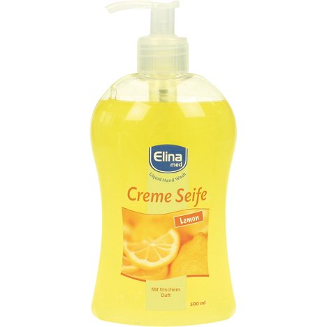 Vloeibare Zeep Elina 500Ml Citroen Met Dispenser elina kopen in de aanbieding Vloeibare Zeep Elina 500Ml Citroen Met Dispenser elina kopen in de aanbieding