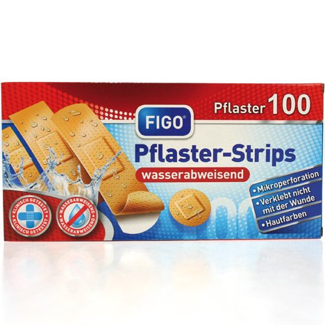 Figo Pleisters 100 Stuks Waterdicht 4 Formaat figo kopen in de aanbieding