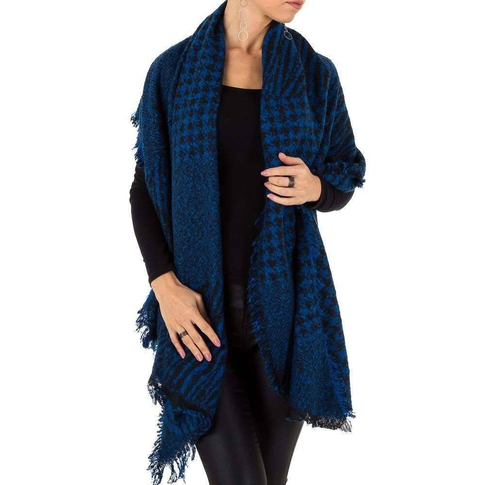 Holala Dames Sjaal Extra Groot Gr Een Maat Saffierblauw holala kopen in de aanbieding