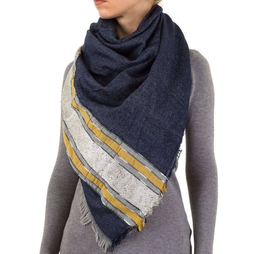 Best Fashion Dames Sjaal Gr Een Maat Dkblauw best fashion kopen in de aanbieding