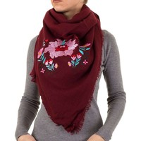 Damen Schal von Best Fashion Gr. one size - bordeaux