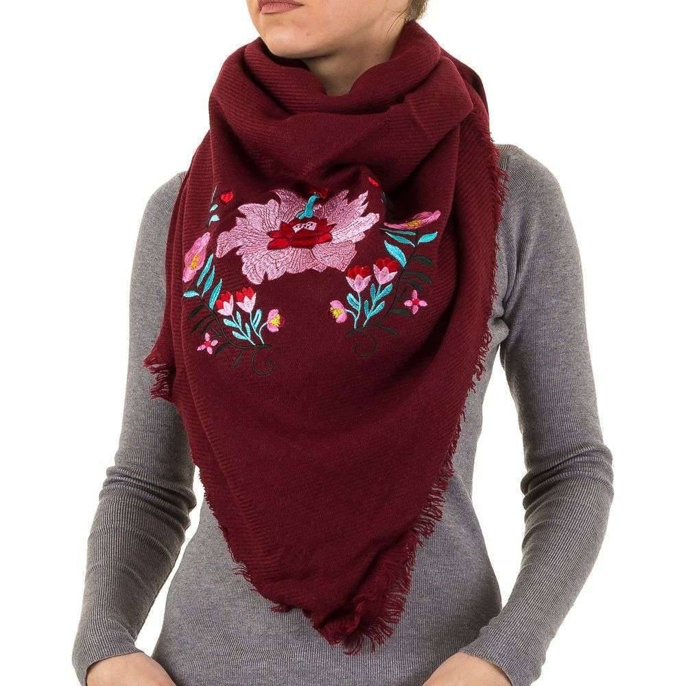 Damesjaal Van Best Fashion Gr Een Maat Bordeaux best fashion kopen in de aanbieding