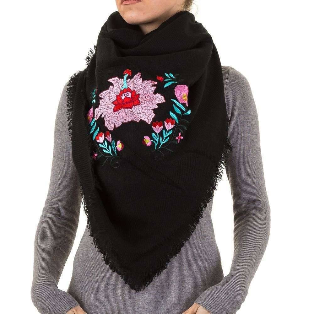 Dames Sjaal Van Best Fashion Gr Een Maat Zwart best fashion kopen in de aanbieding