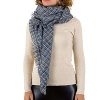 Damen Schal von Best Fashion Gr. eine Größe - blau