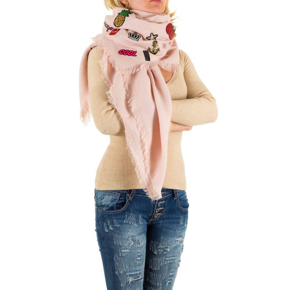 Best Fashion Dames Sjaal Gr Een Maat Roze best fashion kopen in de aanbieding