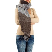Damen Schal von Best Fashion Gr. one size - brown